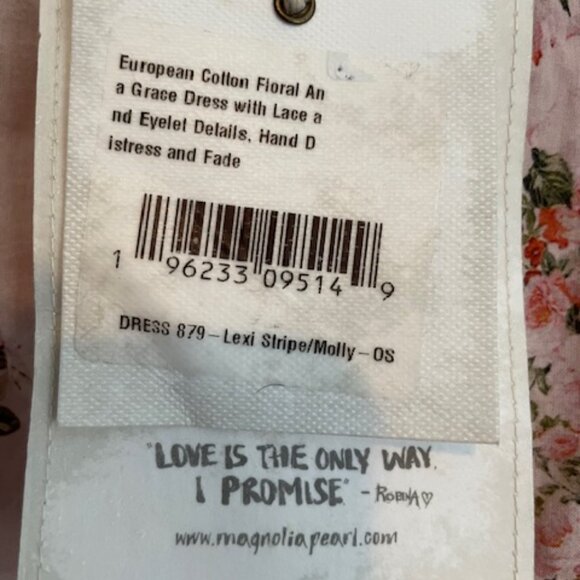 Magnolia Pearl Pink Floral Midi Dress - Picture 13 of 15